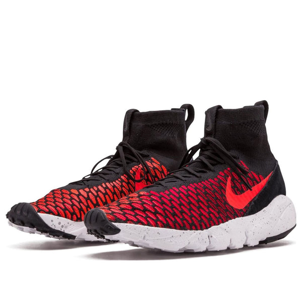 Кроссовки air footscape magista flyknit 'black gym red' Nike, мультиколор — фото 2