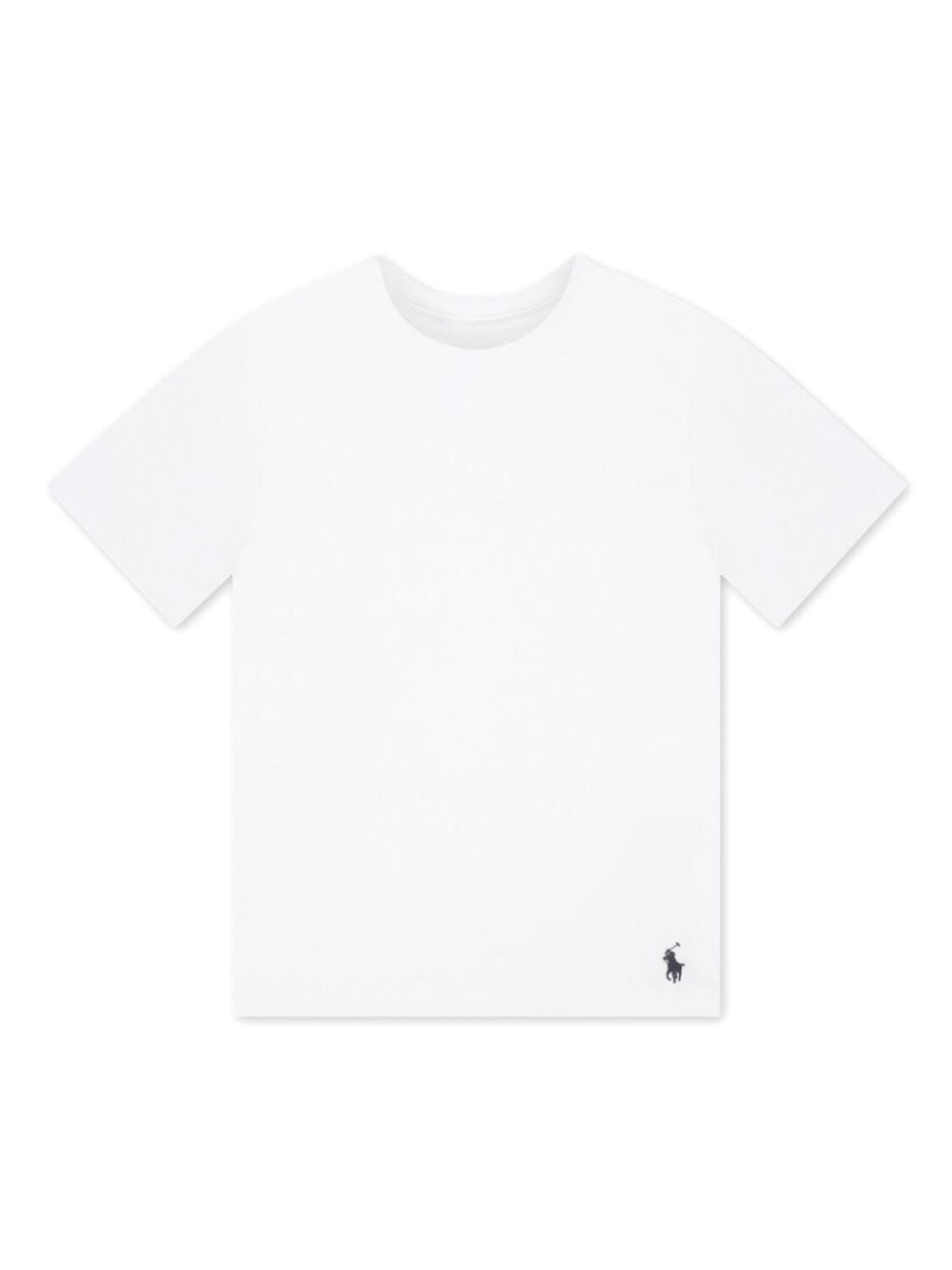 

Хлопковая футболка Polo Pony с круглым вырезом Ralph Lauren Kids, белый