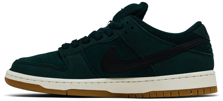 Кроссовки Nike Dunk Low Pro SB, зеленый — фото 3