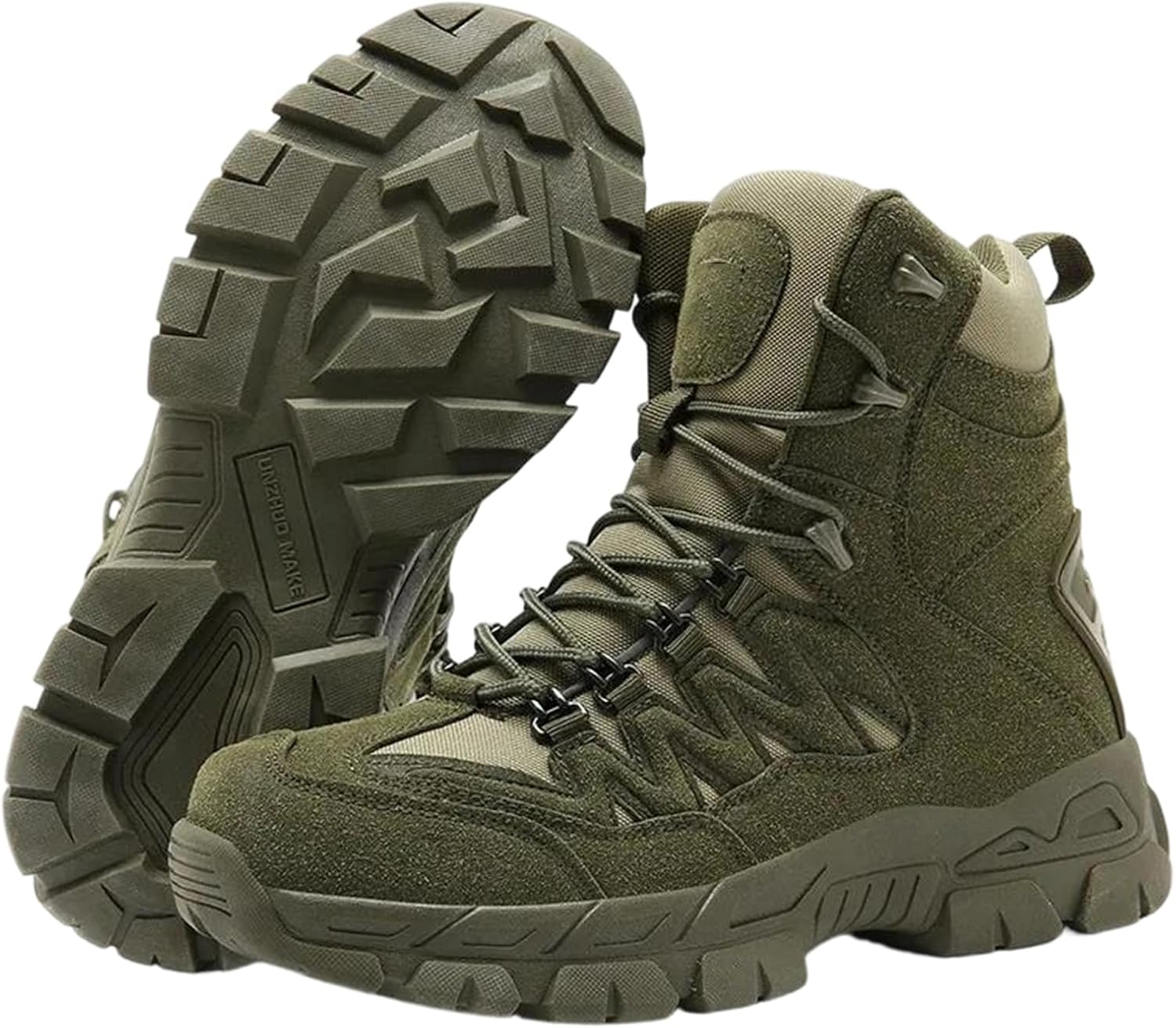 

Мужские водонепроницаемые походные ботинки Alloaone, противоскользящие, для активного отдыха на открытом воздухе, дышащие тактические ботинки, En8