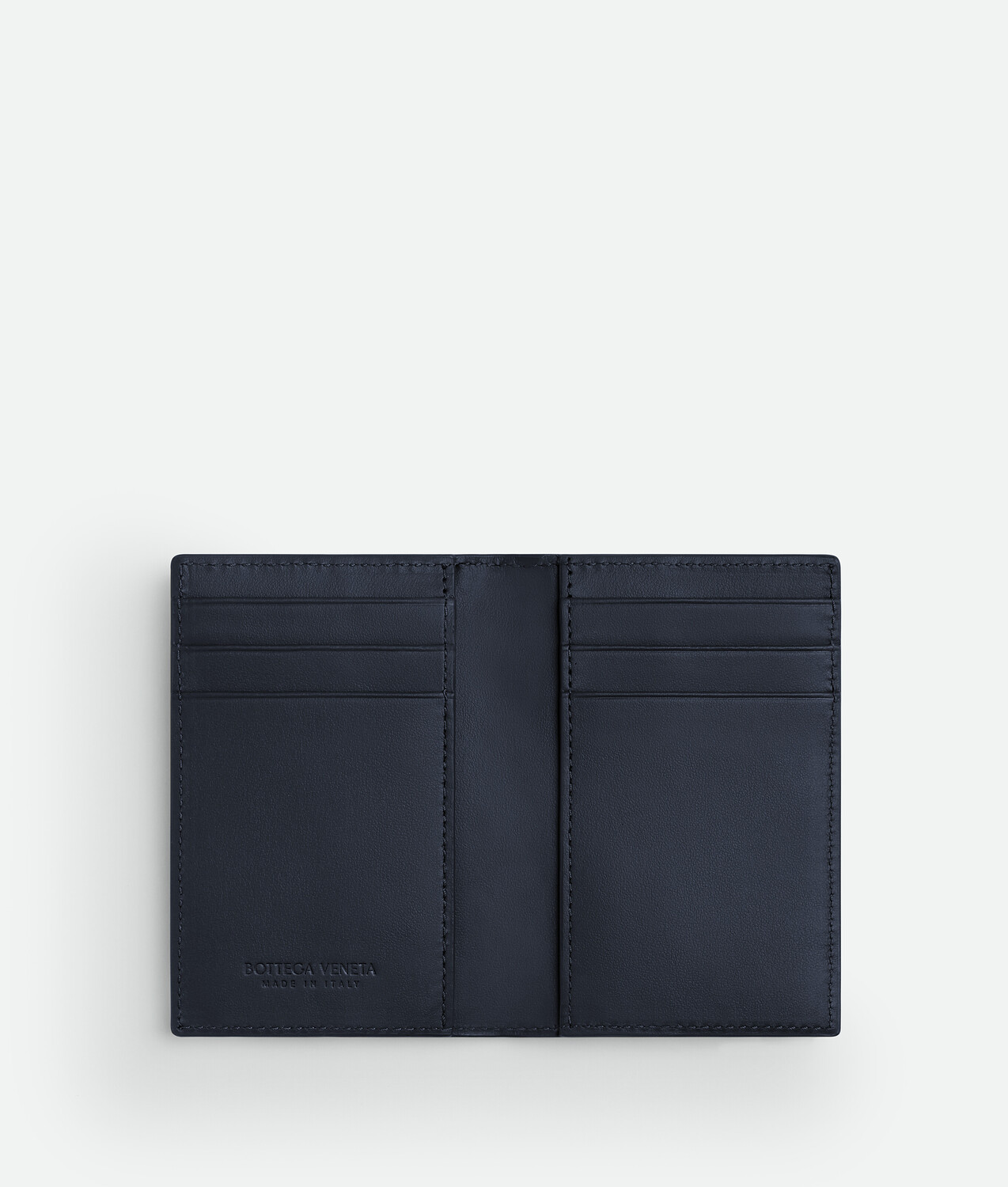 Мужской картхолдер Flap Card Case BOTTEGA VENETA, синий — фото 2