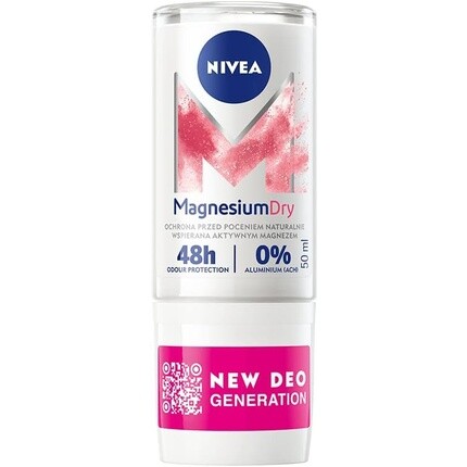 

Сухой шариковый антиперспирант с магнием, 50 мл, Nivea