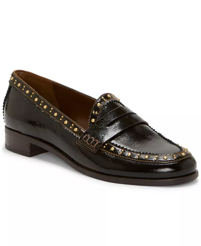 Женские лоферы Camdyn с шипами Vince Camuto, черный