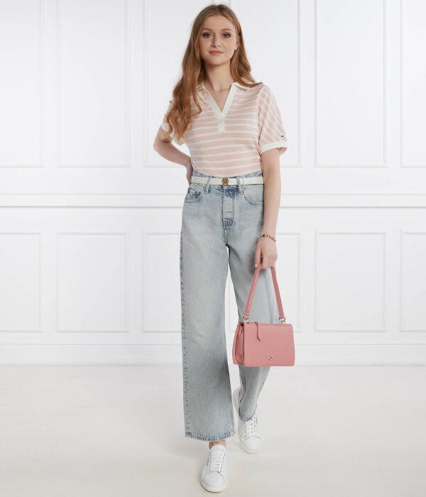 Рубашка поло Tommy Hilfiger, коричневый — фото 2