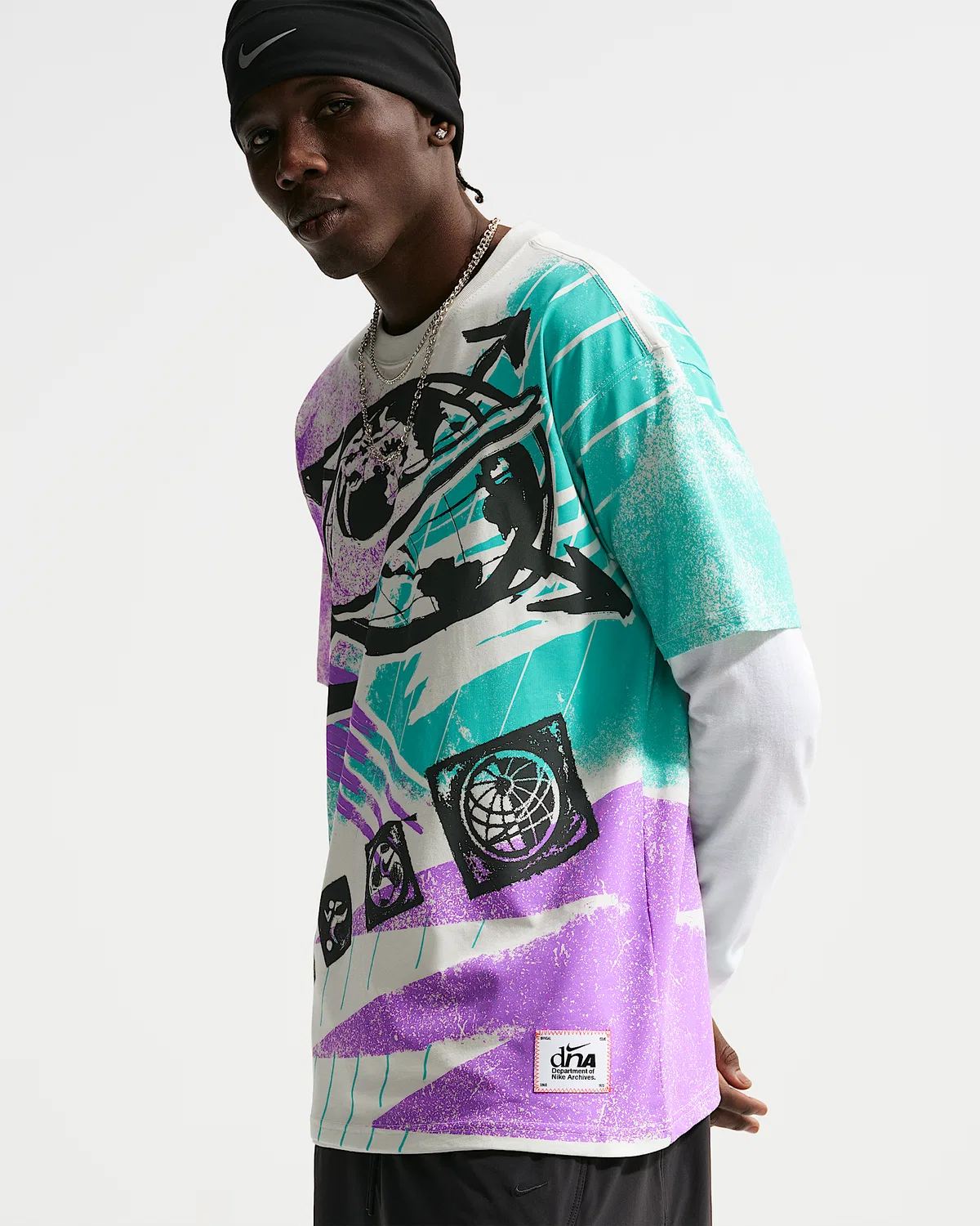 Мужская футболка Nike Sportswear, Spruce Aura — фото 3