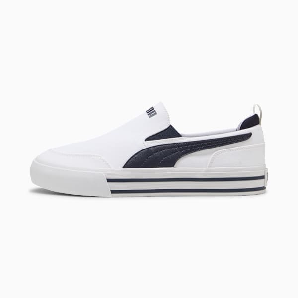 

Мужские туфли без застежек Court Classic Vulcanized Puma, белый