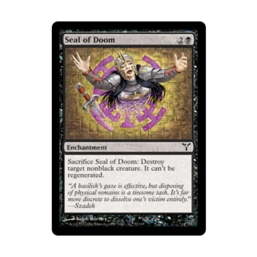 

CCG Печать Рока (С), MTG - Dissension