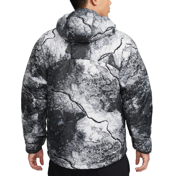 Куртка acg rope de dope therma-fit adv allover print jacket asia sizing 'anthracite white' Nike, мультиколор — фото 2