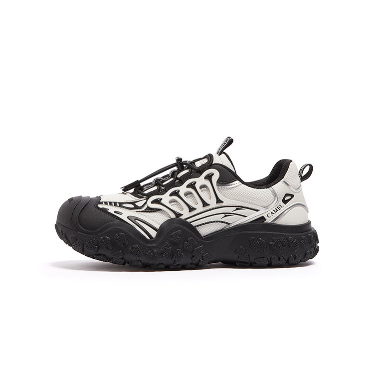 

Кроссовки Shock Absorbers With Slip Resistant And Abrasion Resistant Properties Mountaineering & Hiking Shoes Men's CAMEL, Silver Gray