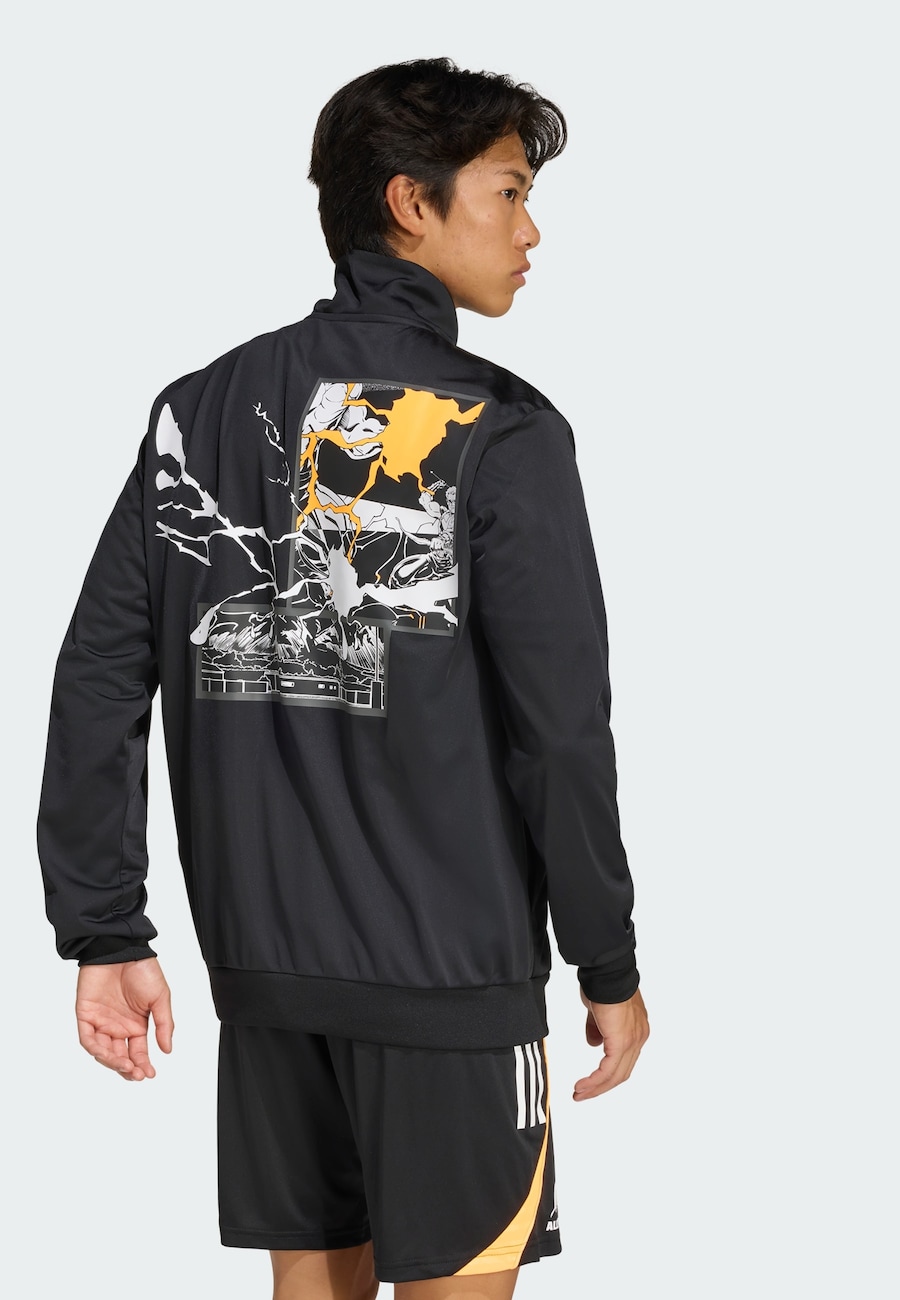 Спортивная куртка ADIDAS PERFORMANCE All черныйs x Marvel, черный — фото 2