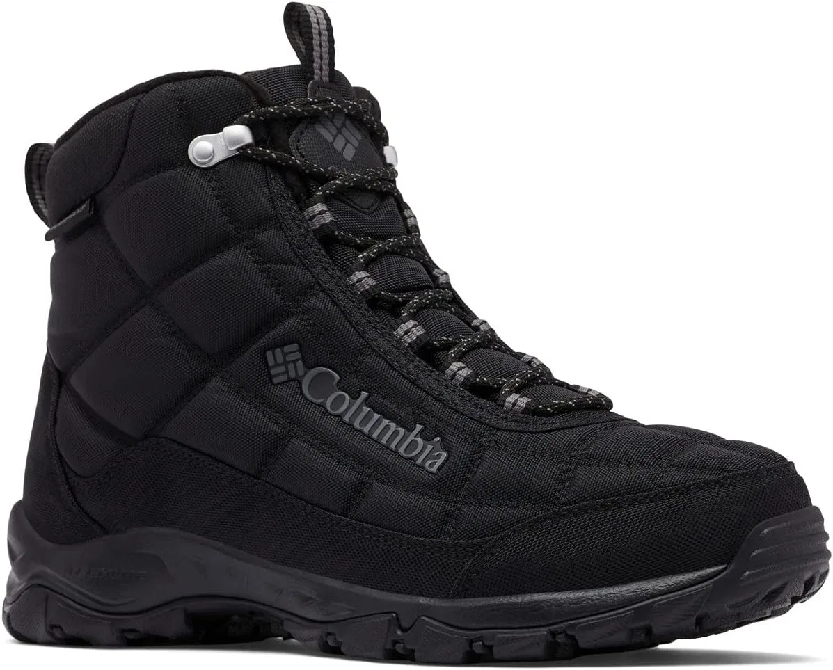 Мужские зимние ботинки Columbia Firecamp, Black City Grey