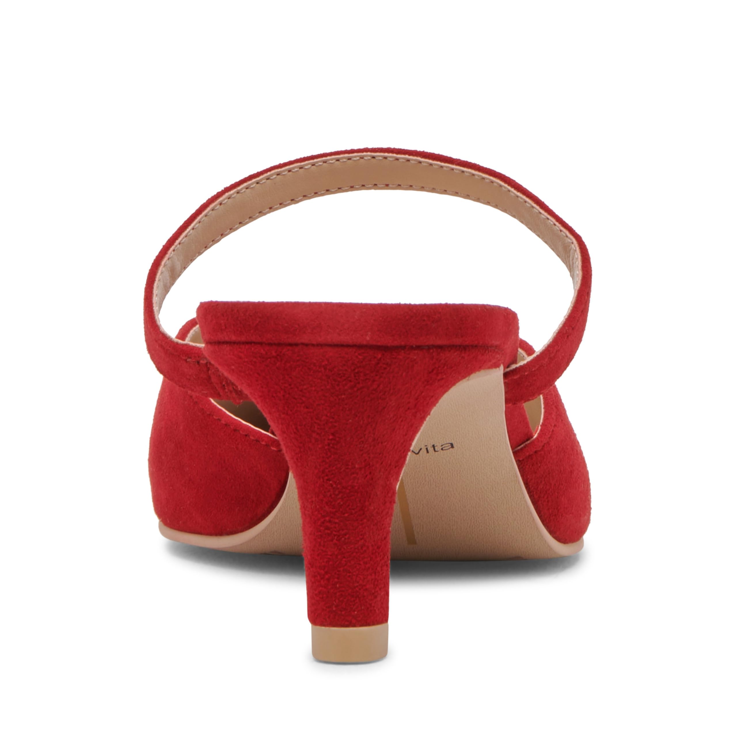 Туфли Dolce Vita Kanika Mid, Crimson Suede — фото 4