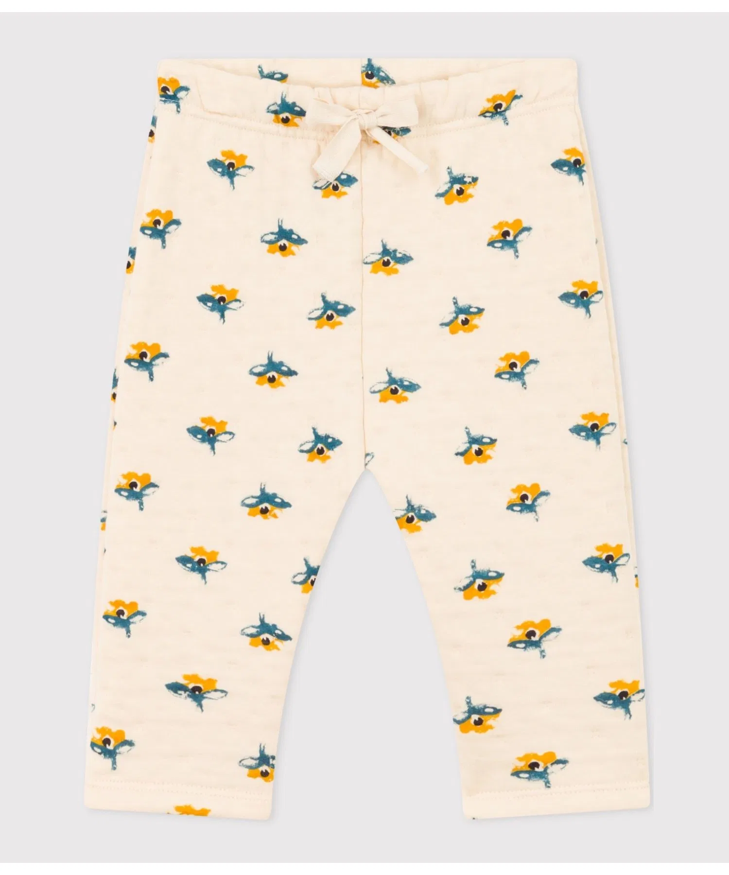 Детские брюки PETIT BATEAU с цветочным принтом — фото 4