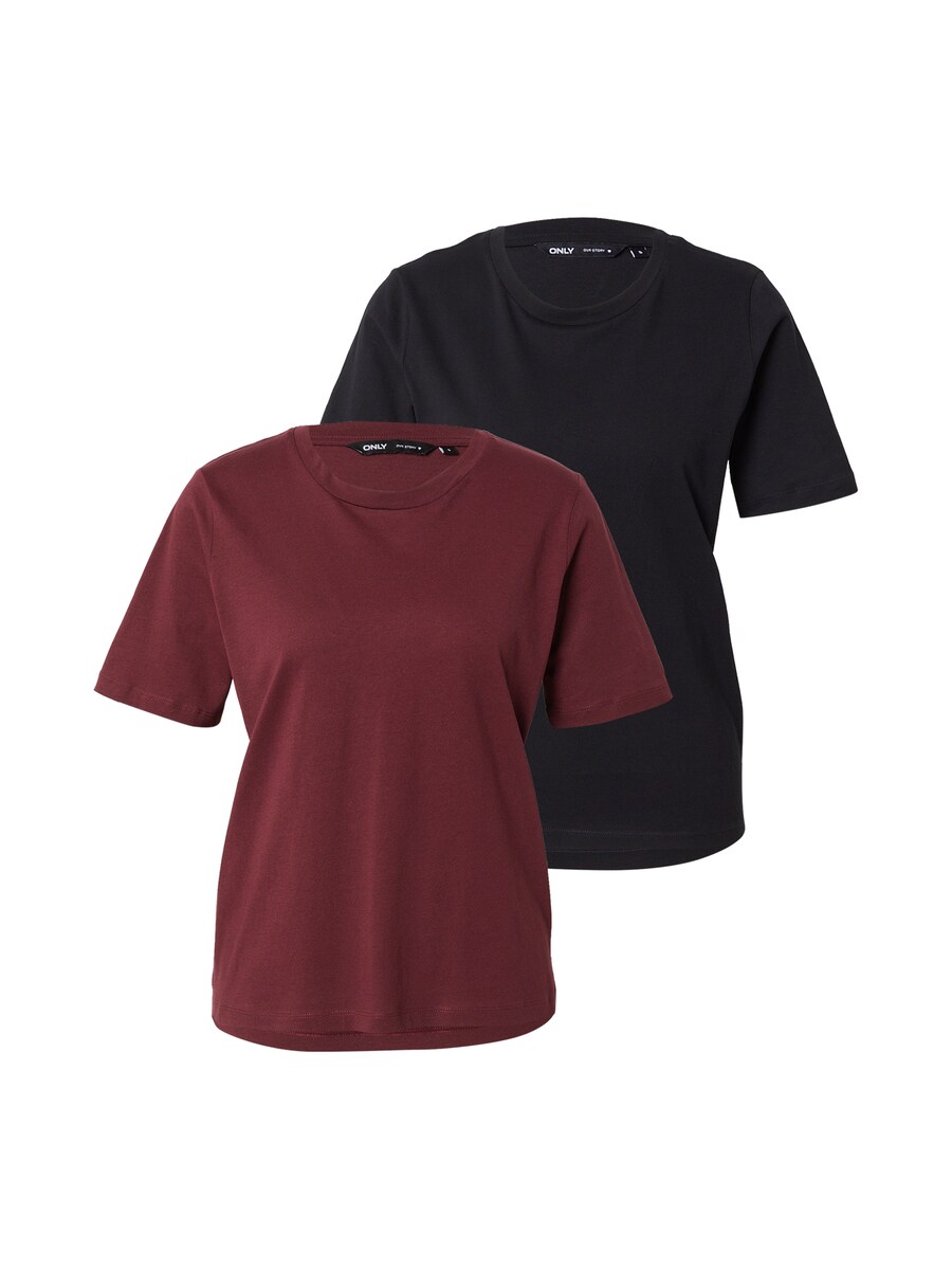 

Футболка ONLY ONLONLY, Cyclamen/Black