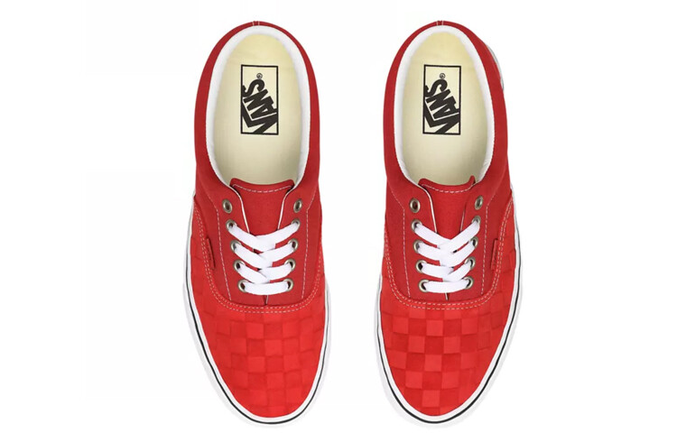 

Кроссовки Era Vans 'Deboss Checkerboard - Pompeian Red'