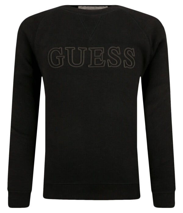 

Толстовка Guess с логотипом, черный