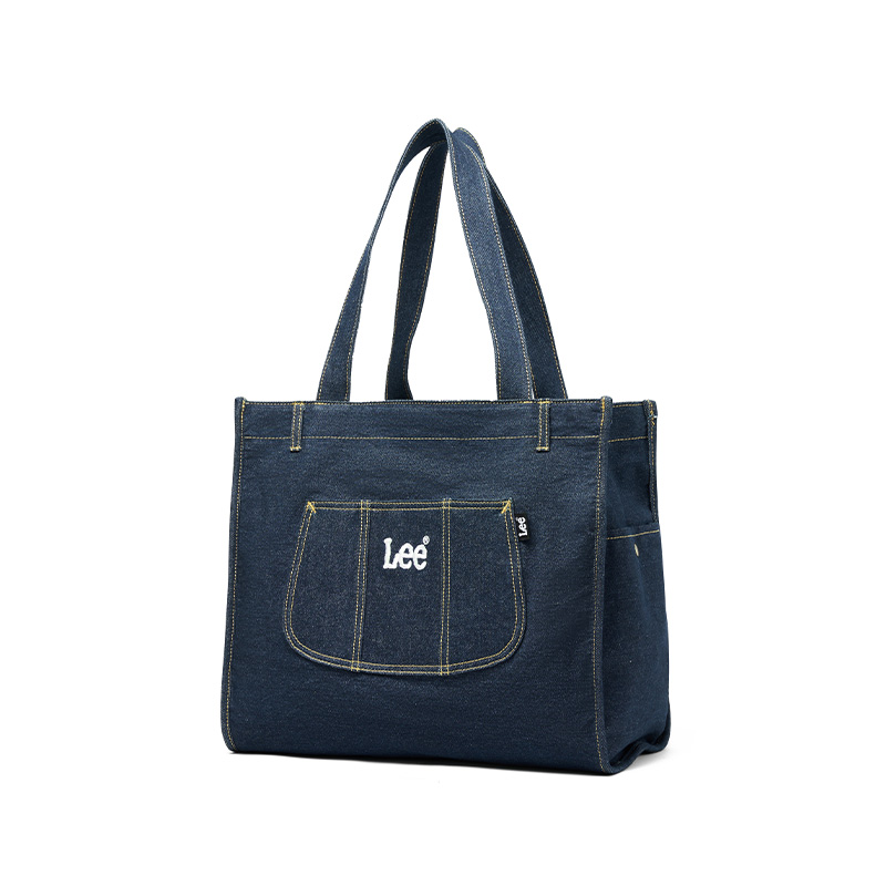 

Lee Джимсовый рюкзак унисекс темно-синий с белым, Navy Blue