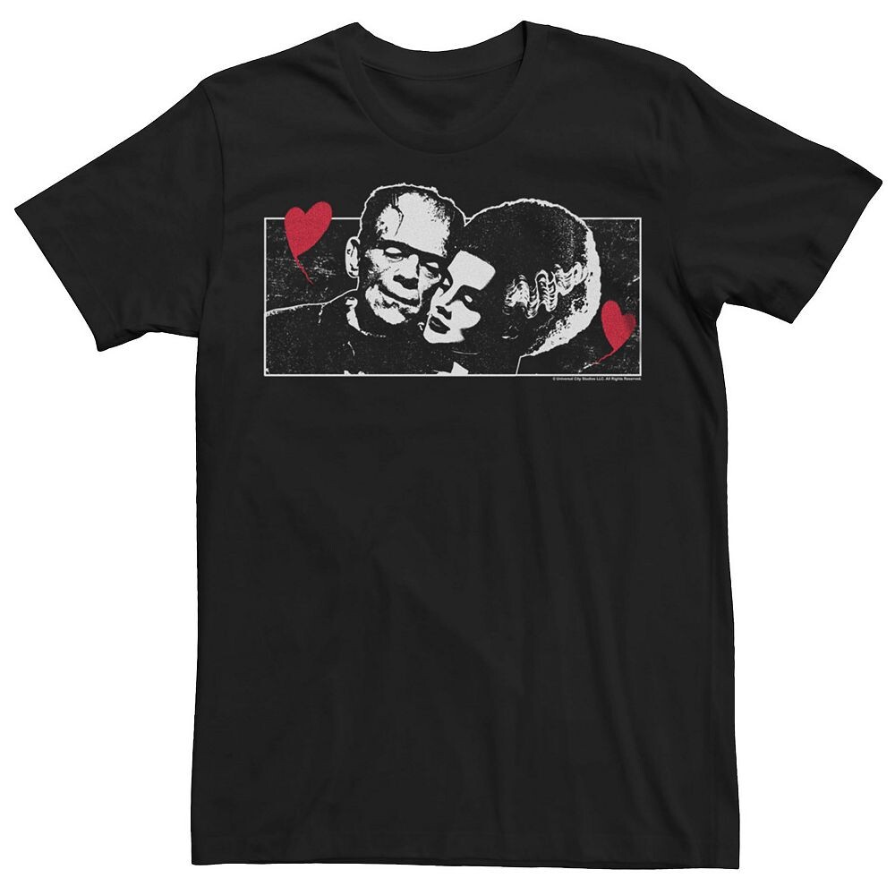

Футболка Big & Tall Frankenstein Monsters In Love Licensed Character, черный