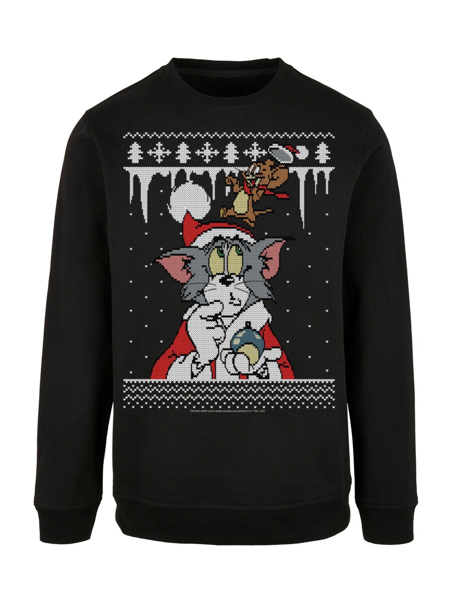 

Толстовка F4NT4STIC Tom und Jerry Christmas Fair Isle, серый
