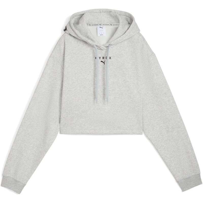 

Толстовка с капюшоном wx hyrox heavyweight hoodie Puma, серый