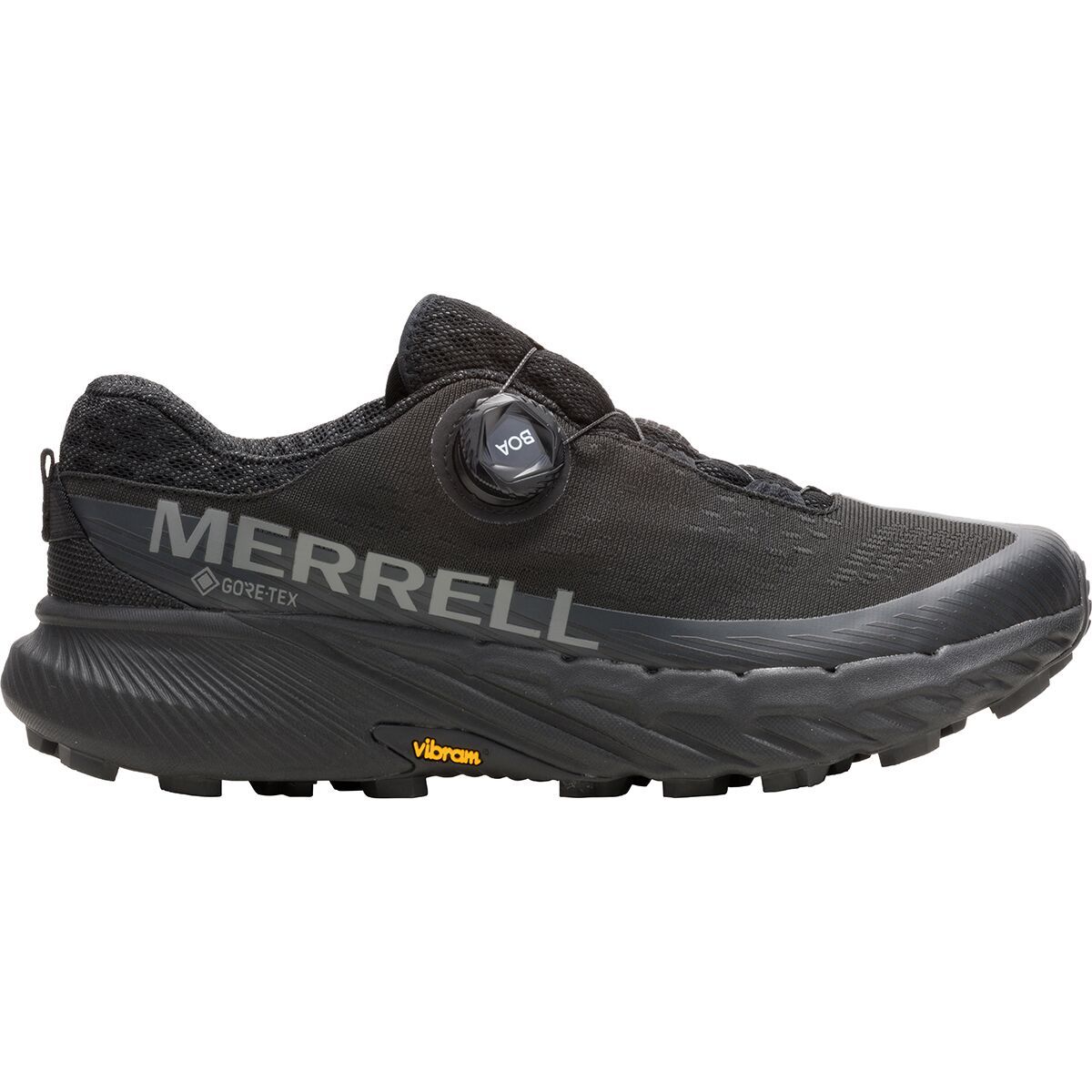 Кроссовки для трейлраннинга Agility peak 5 boa gore-tex Merrell, черный