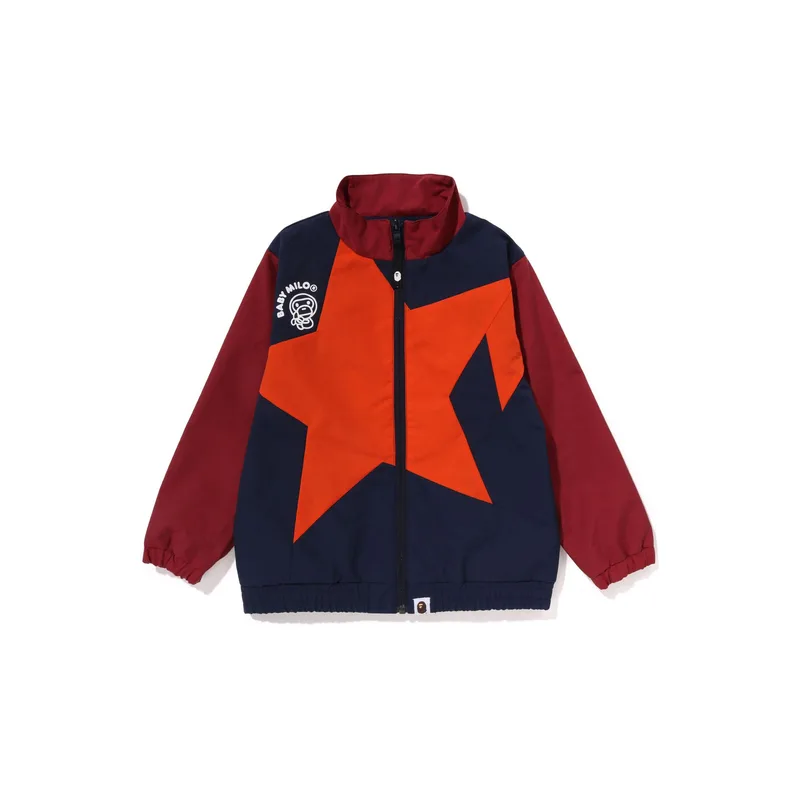 Детская куртка с воротником стойкой A BATHING APE, Dark Blue NYX
