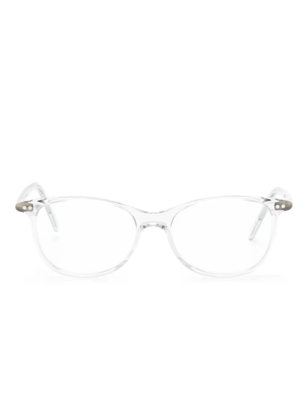 

Очки в круглой оправе Lunor, белый