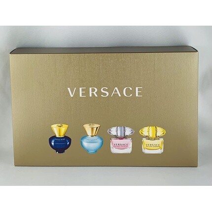 

Набор миниатюр, 4 мини-парфюма по 5 мл, Versace