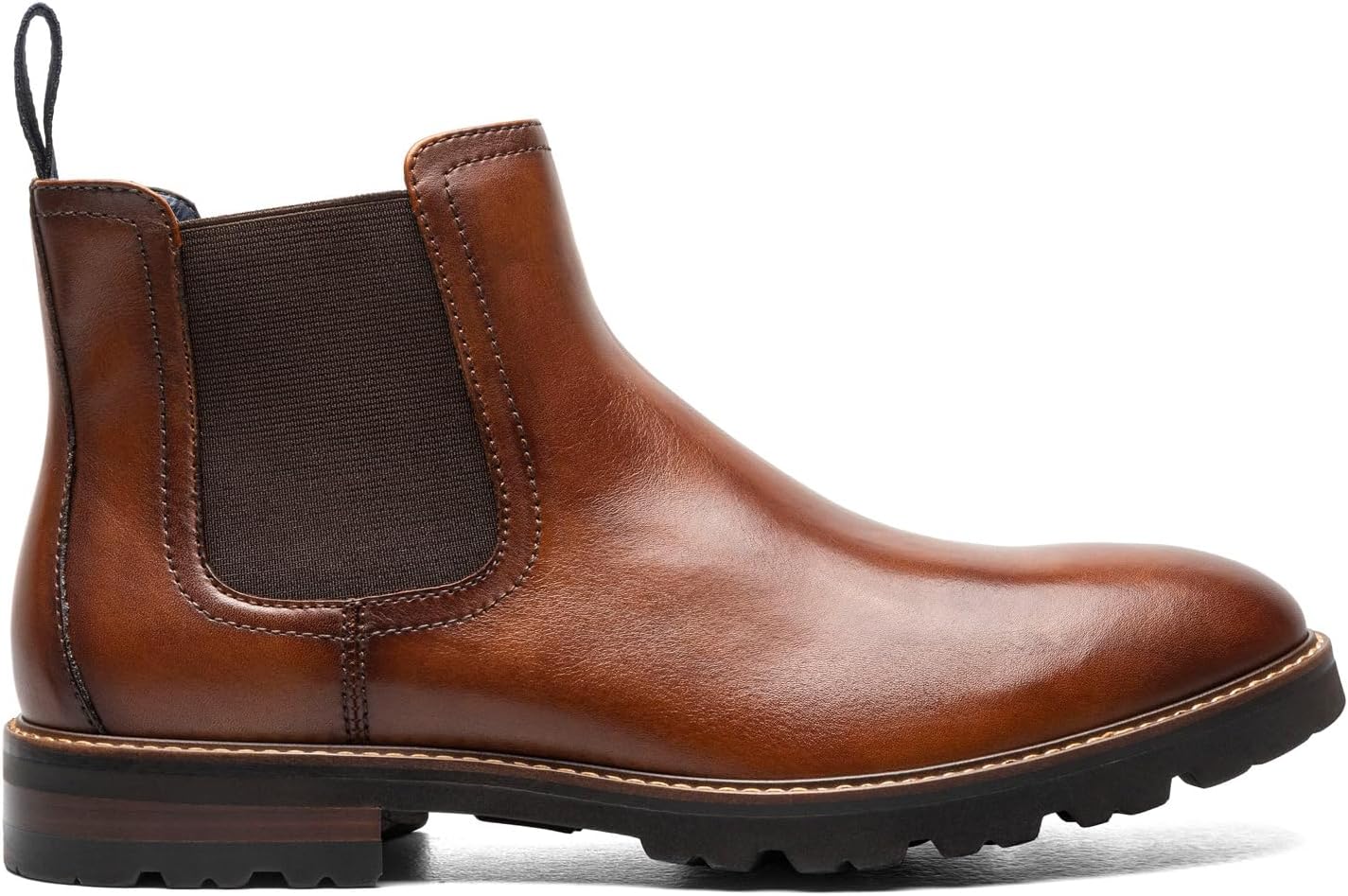 Мужские ботинки Florsheim, Renegade с гладким носком и вставками Gore, Cognac — фото 2