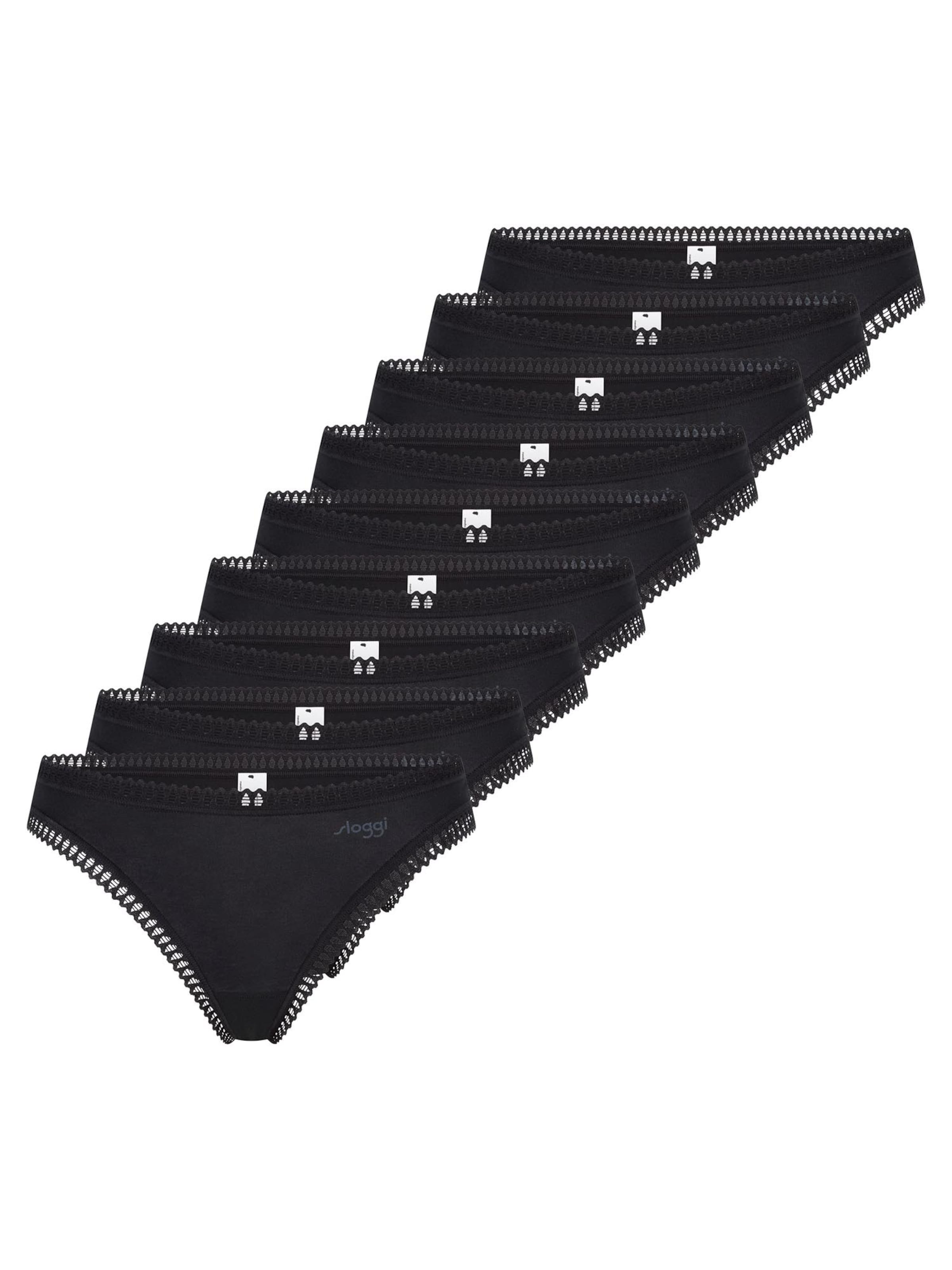 

SLOGGI Трусы-стринги 'GO Crush' в черном цвете