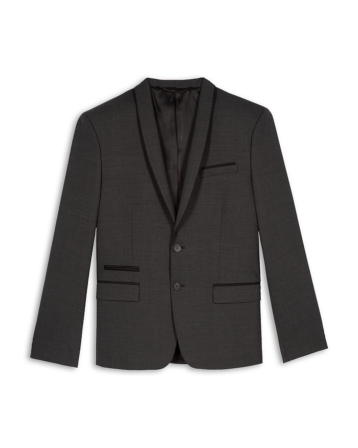 

Приталенный пиджак с шалевым воротником The Kooples, черный