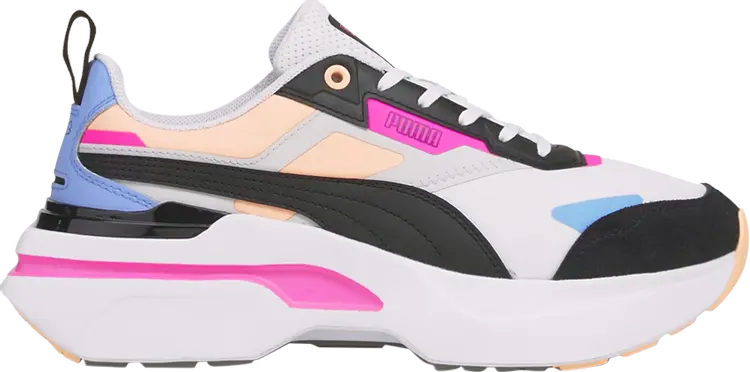 Кроссовки Puma Wmns Kosmo Rider Bright White Grey Violet, белый