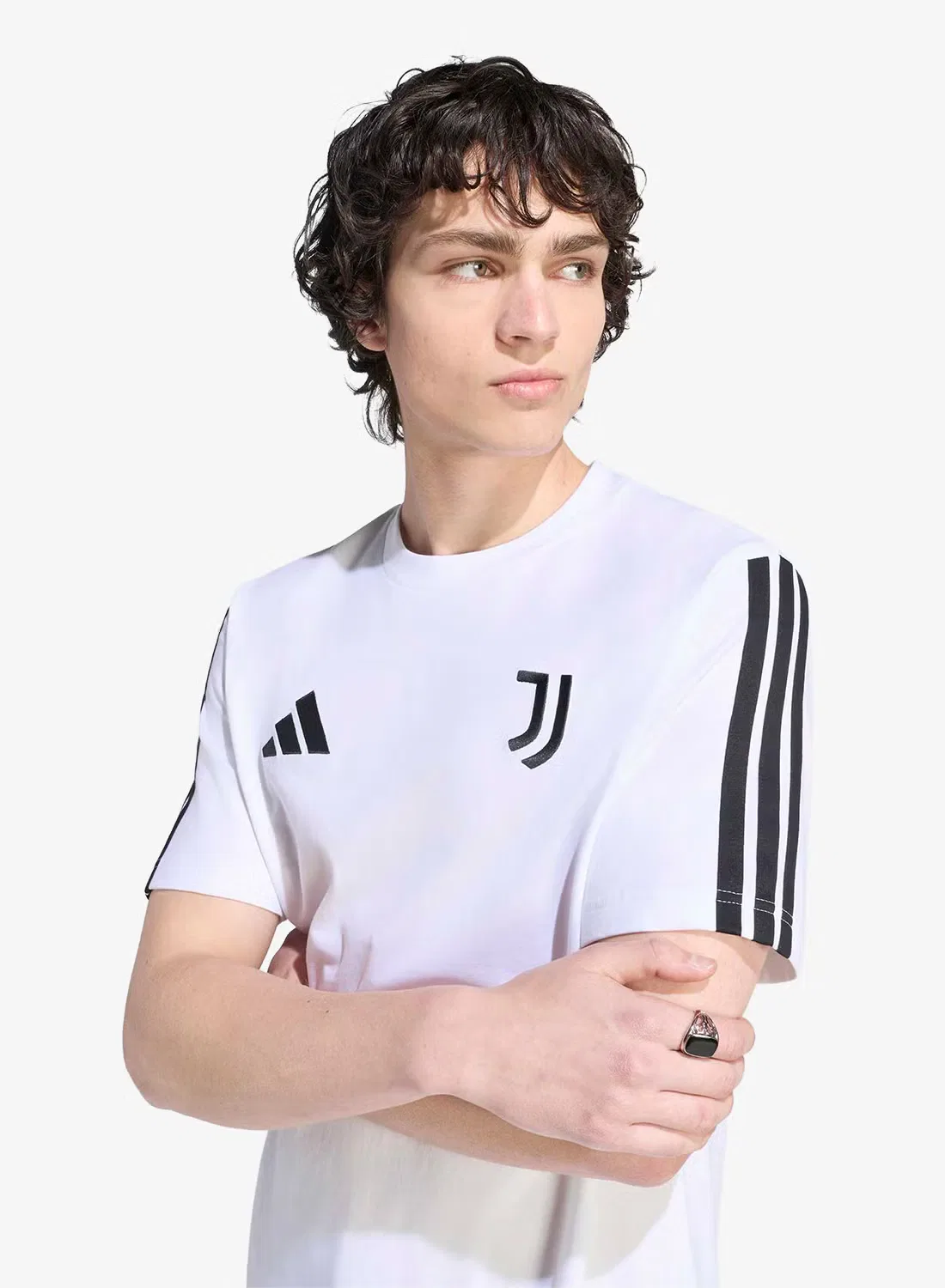 Футболка с принтом Juventus DNA Adidas, белый — фото 3
