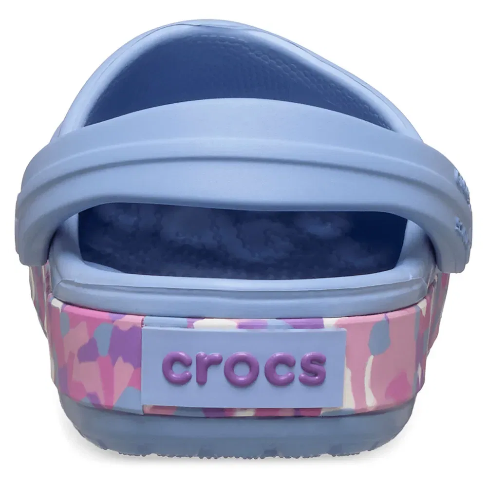 Сабо Crocs Crocband Glow Confetti Band, синий — фото 4