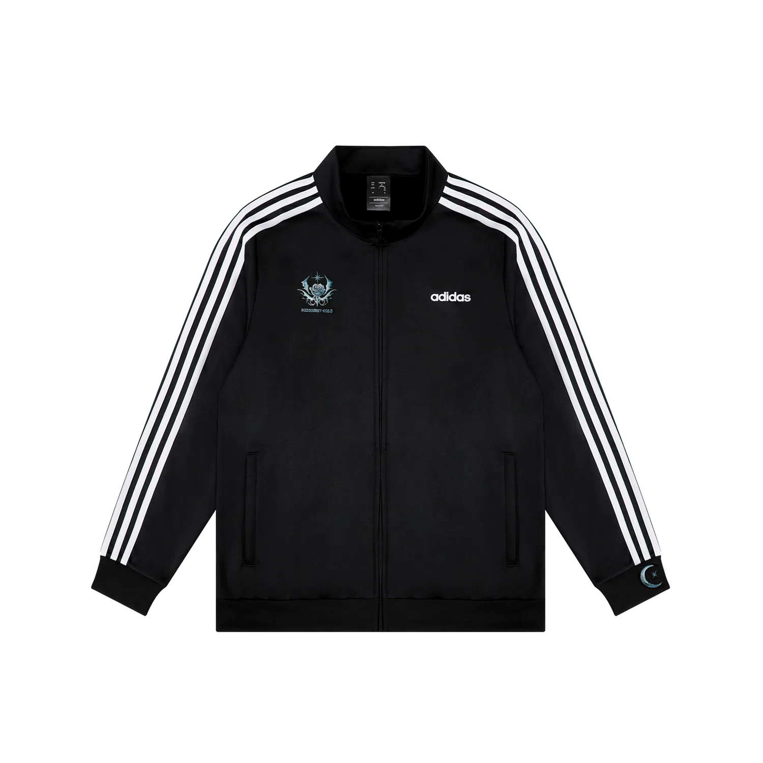 Детская куртка на молнии Adidas Solar Blaze, Black