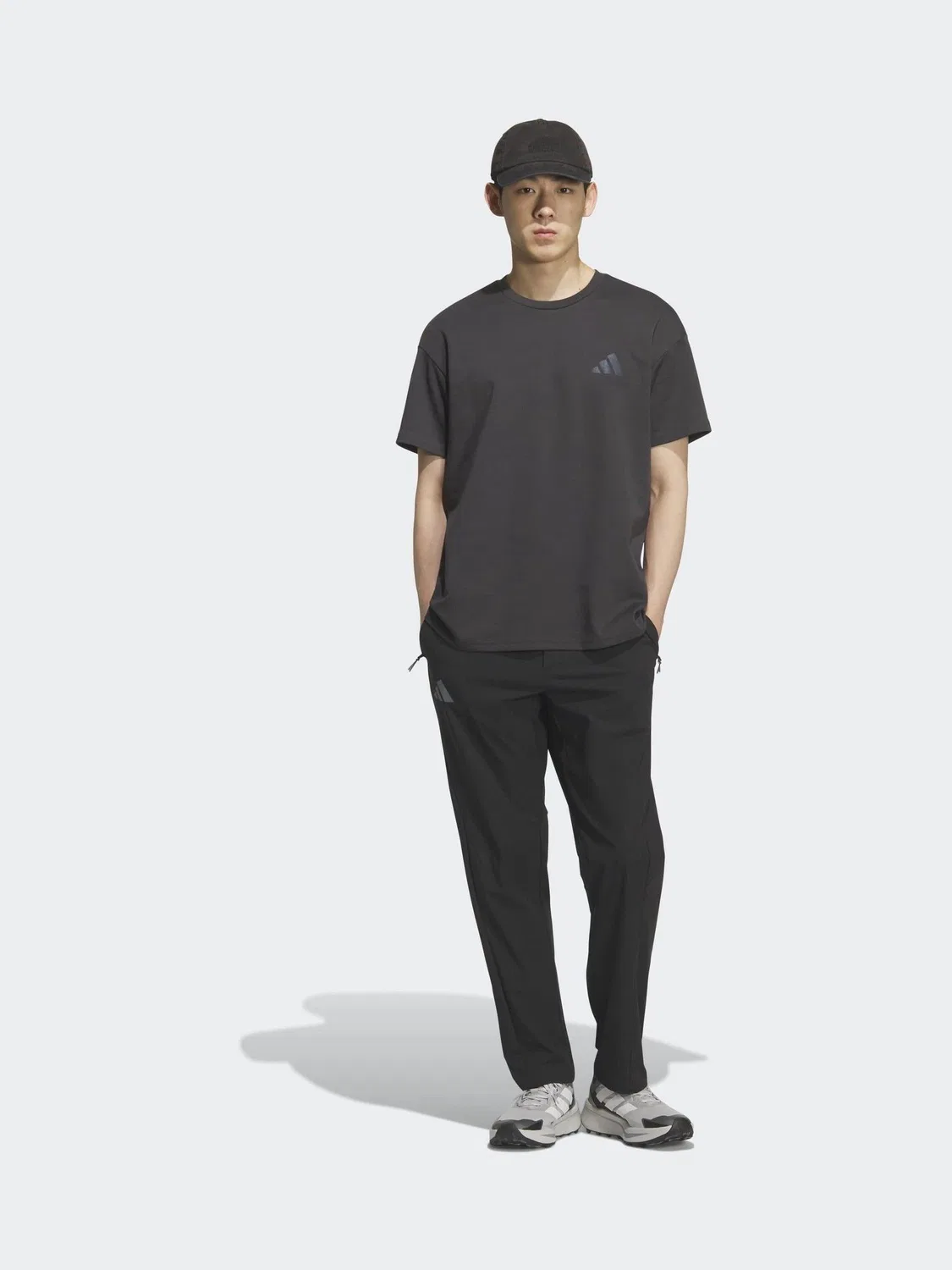 Футболка с принтом Xploric adidas, серый — фото 3