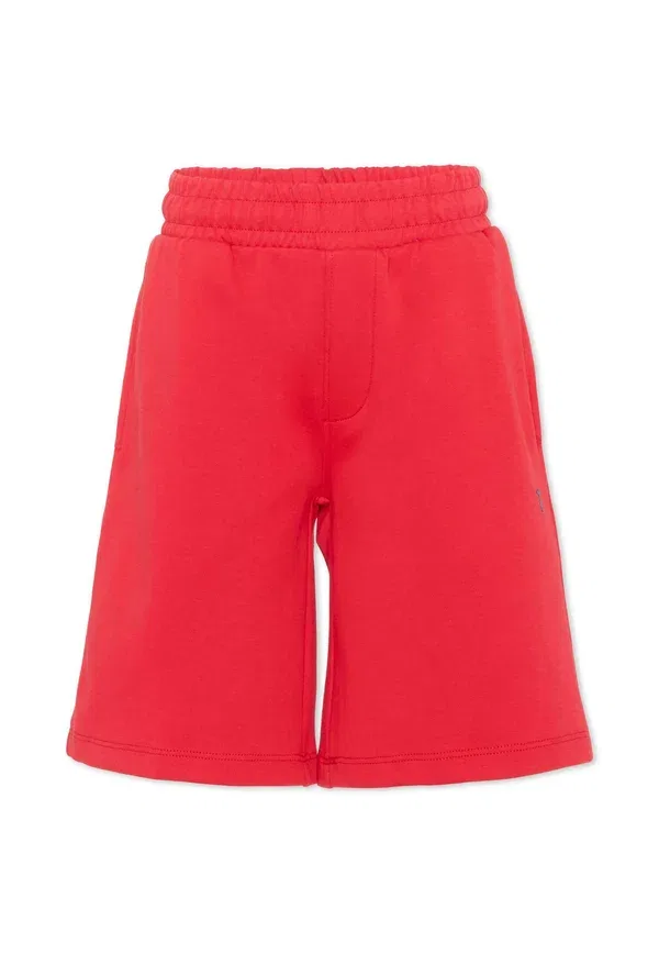 Шорты хлопковые Shorts Tru Trussardi Junior, красный