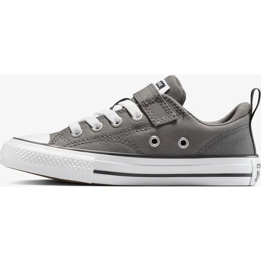 Кеды детские с принтом Chuck Taylor All Star Malden Street Easy On Converse, Серый — фото 3