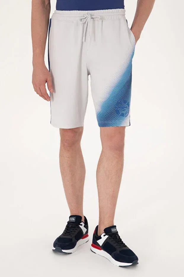Мужские шорты с длиной ниже колена U.S. Polo Assn., Light Gray — фото 2