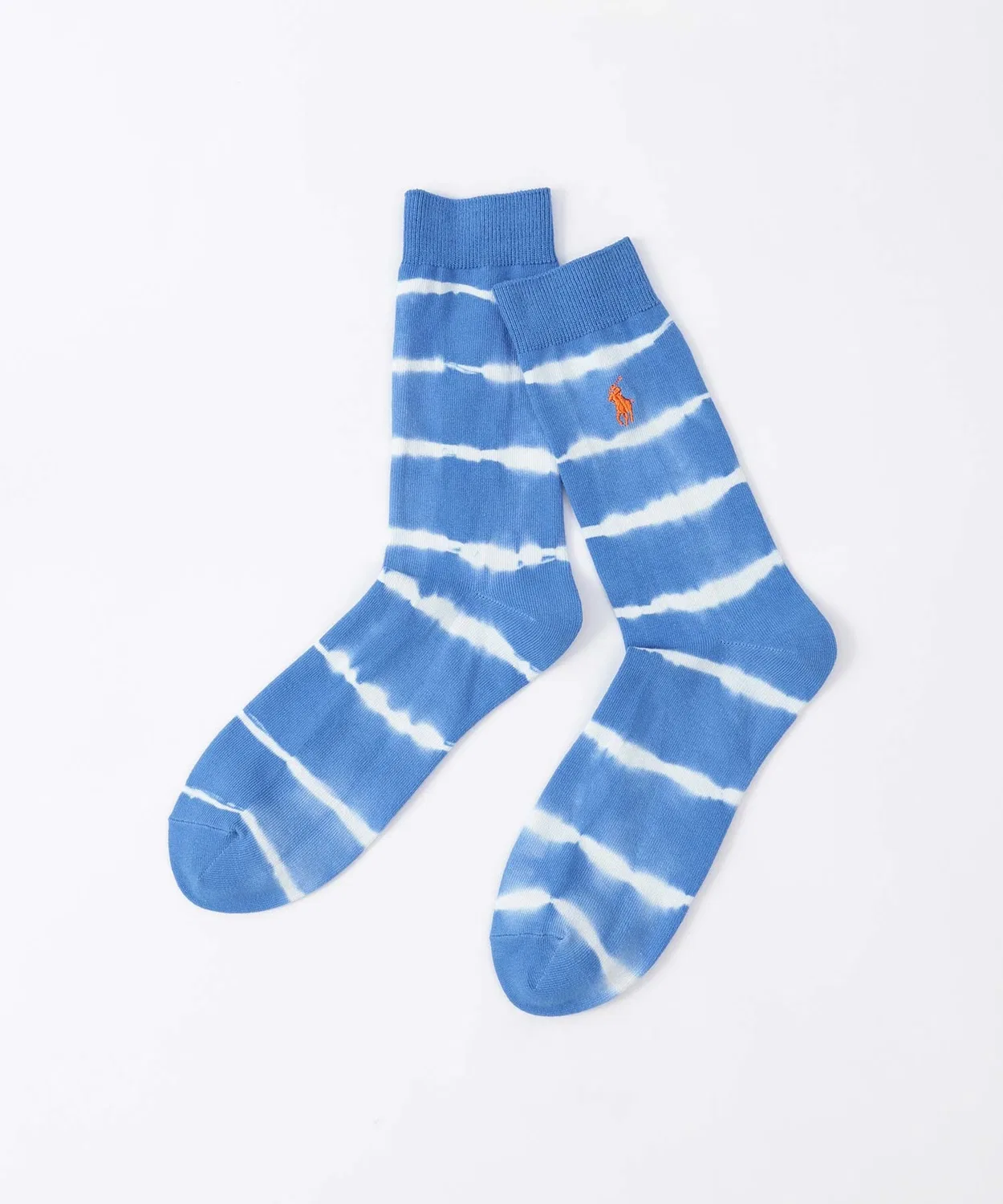 Мужские носки с принтом Tie Dye POLO RALPH LAUREN, Blue
