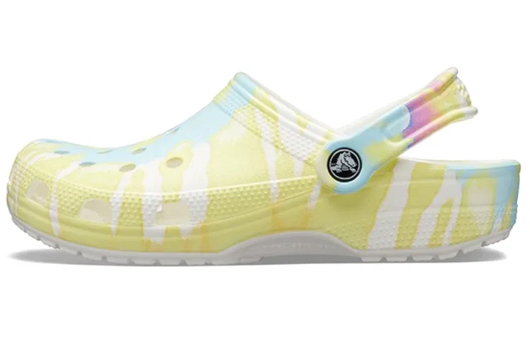 Детские сабо с принтом Classic Clog Tie Dye Crocs, Multi Color
