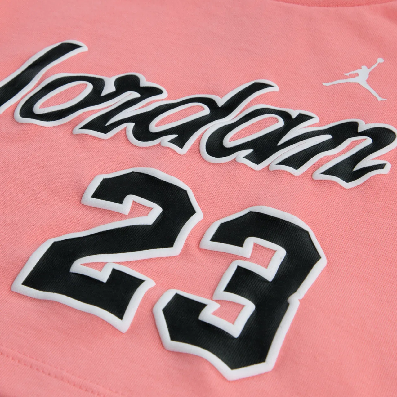 Детский комплект для девочек Flowy Durasheen Shorts Jordan, цвет Black/Pink Gaze — фото 3