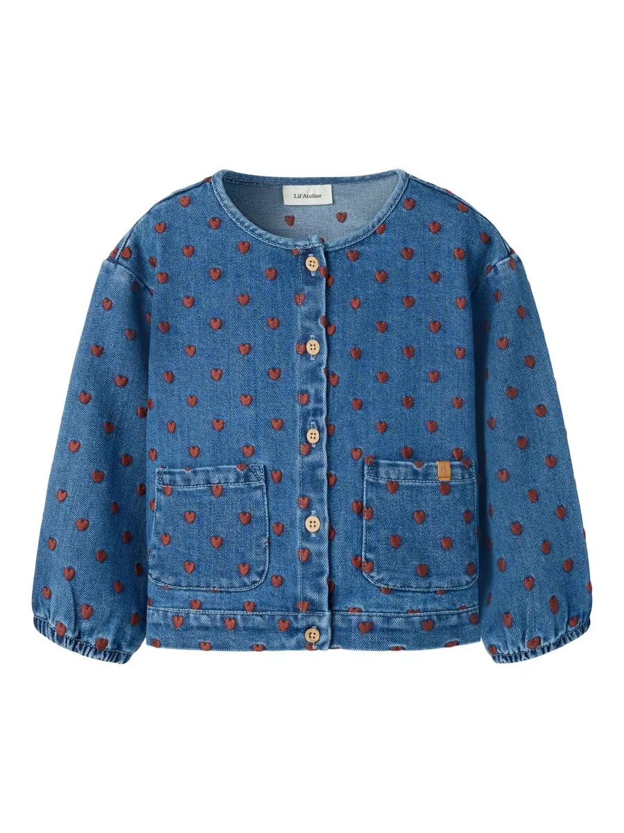 Куртка Lil'Atelier Between-Season Jacket из синего денима