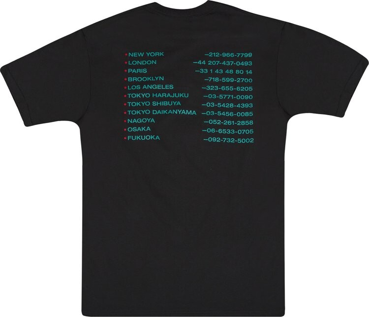 Футболка Supreme New Shit T-Shirt 'Black', черный — фото 3