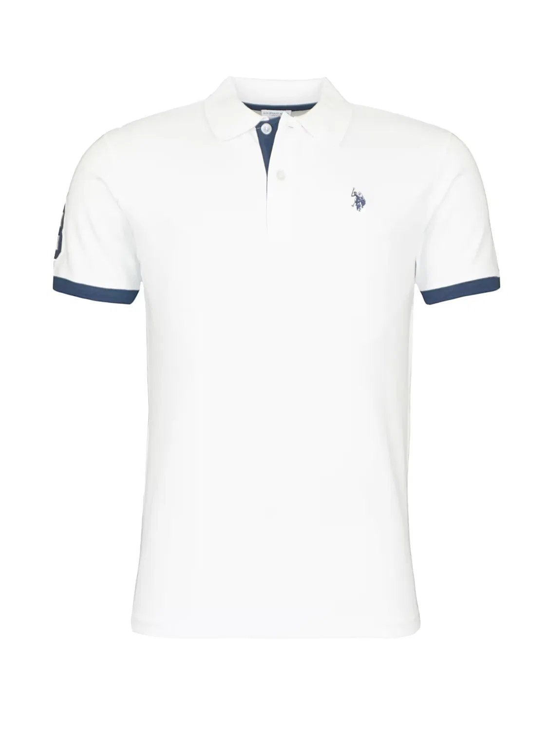 Футболка U.S. POLO ASSN. Big DBH № 3 белого цвета