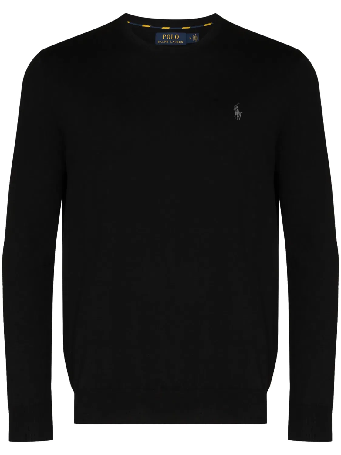 Polo Ralph Lauren Джемпер с вышитым логотипом, черный