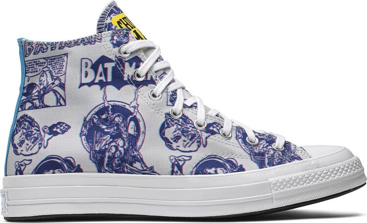 

Кроссовки Converse DC Comics x Chinatown Market x Chuck 70 High 3D Batman Print, белый, Белый;синий, Кроссовки Converse DC Comics x Chinatown Market x Chuck 70 High 3D Batman Print, белый
