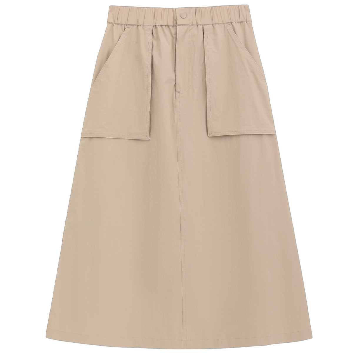 

Повседневная длинная юбка женская GAP, хаки