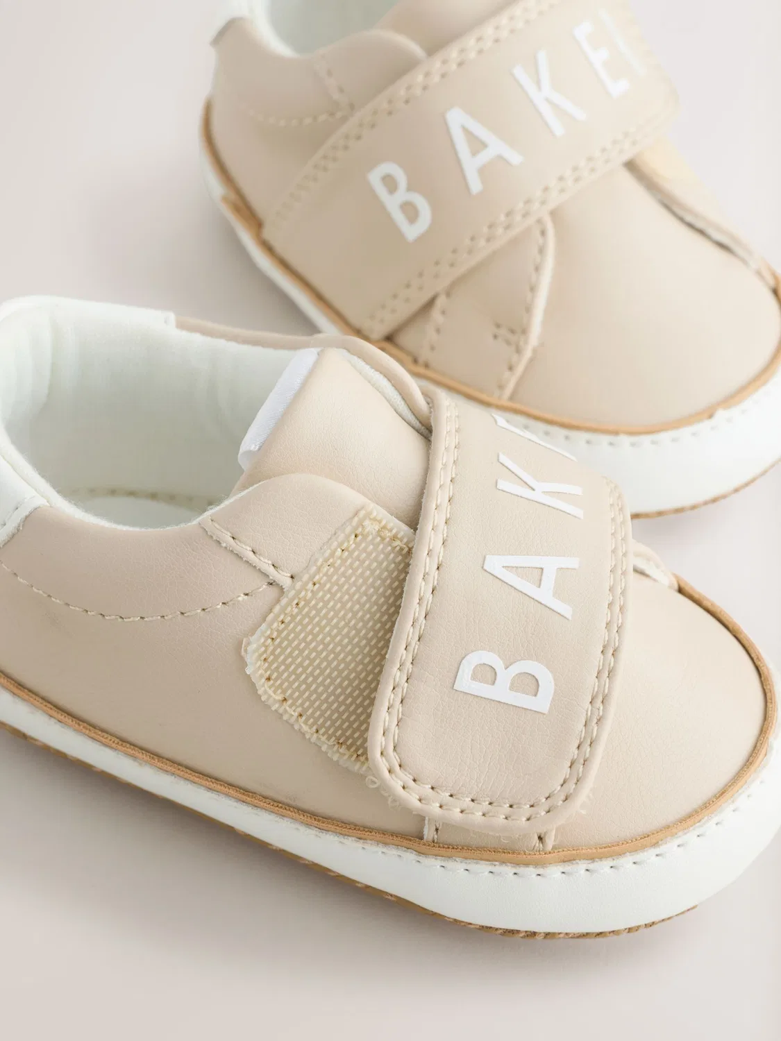 Кроссовки детские Baby Padders Baker by Ted Baker, Stone — фото 3