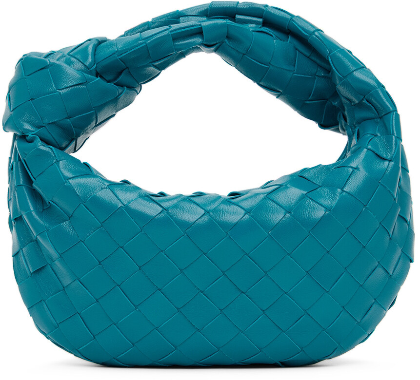 

Синяя мини-сумка Jodie Bottega Veneta, Синий, Синяя мини-сумка Jodie Bottega Veneta